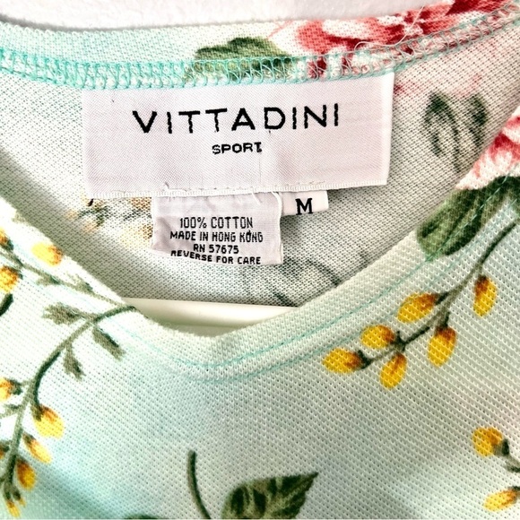 Y2K Vintage Vittadini Floral Button Down Jacket with Floral Short Sleeves Shirt - Picture 11 of 11